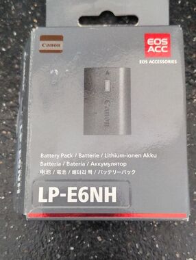 Canon LP-E6NH Battery Pack EOS Accessories Lithium New In Package